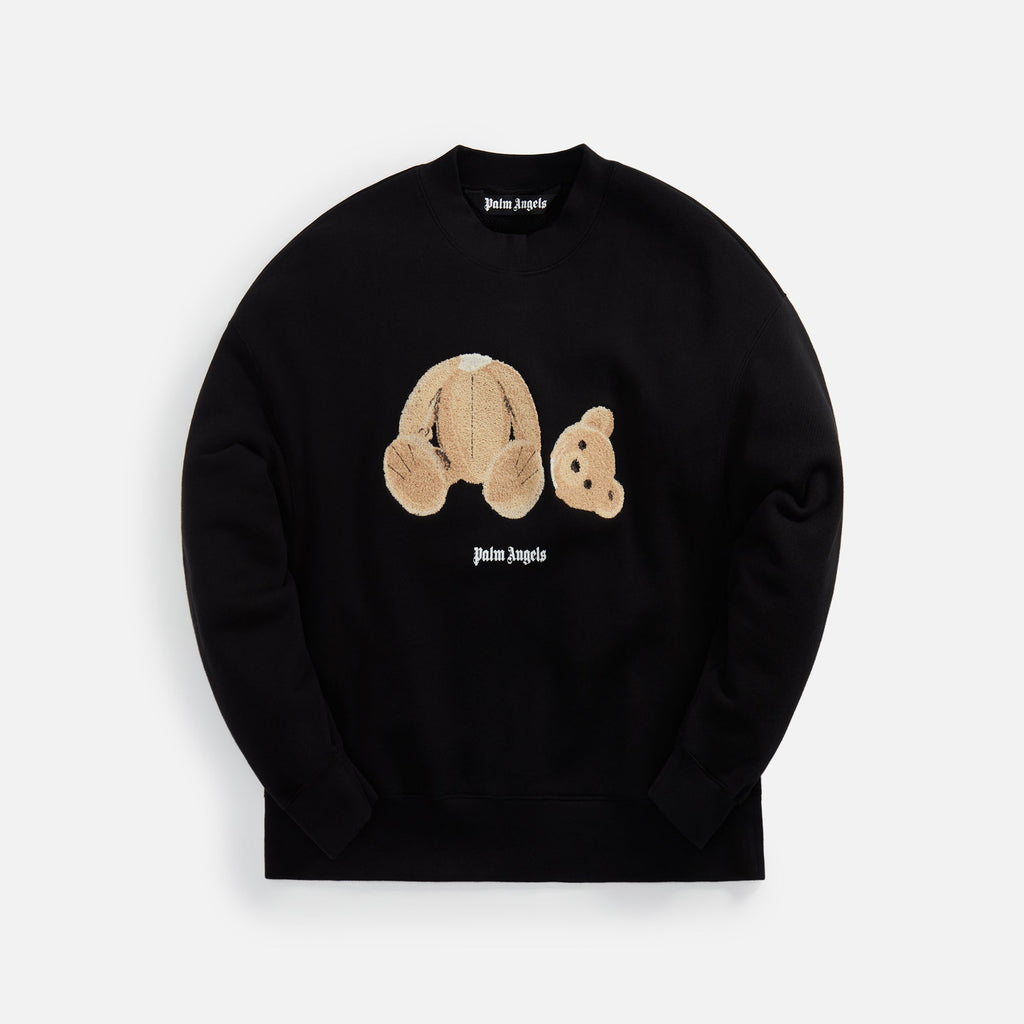 Bear Crewneck Black Palm angels – Гарантія оригінальності – боковий вид