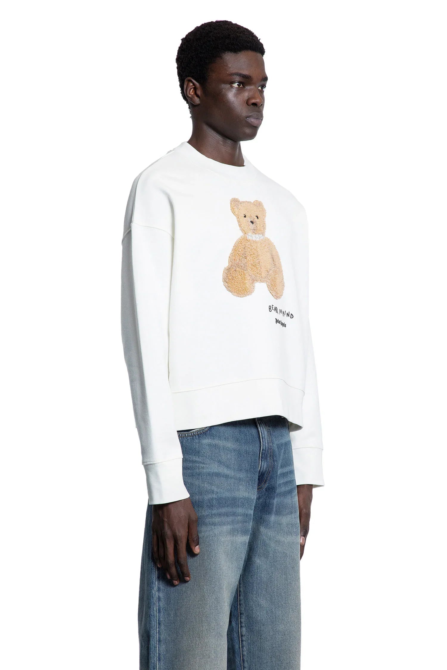 Оригінальна Man White Sweatshirts Palm angels – детальний вид