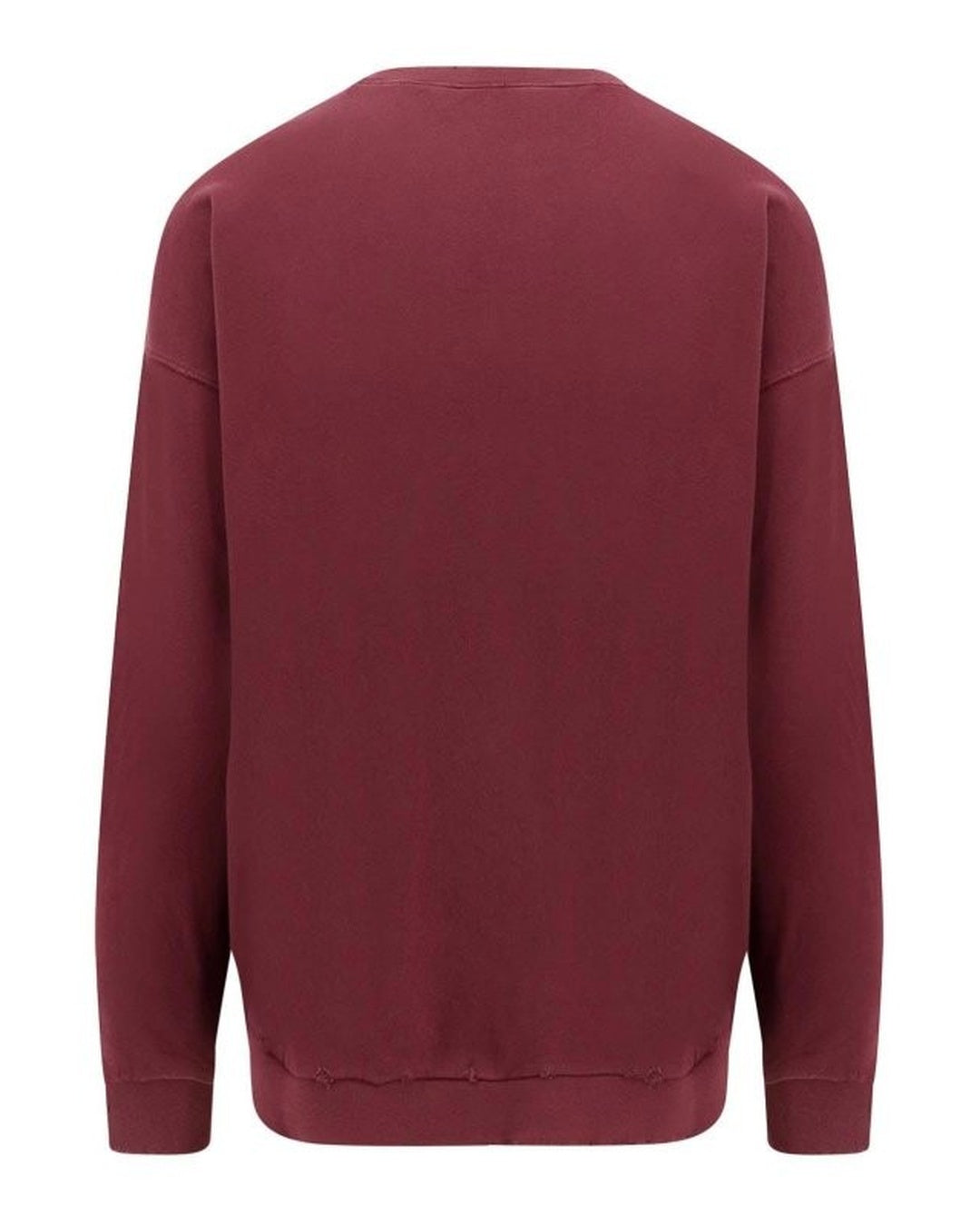 Monogram Red Sweatshirt Palm angels оригінал – Купити в Україні – вид ззаду - PALM ANGELS