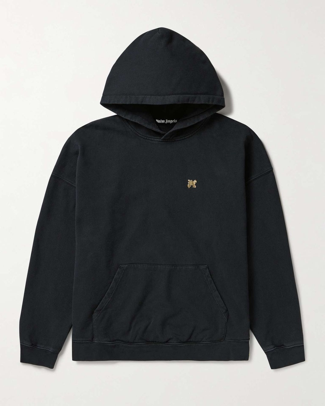Burning Monogram Hoodie Palm angels оригінал – Купити в Україні – боковий вид - PALM ANGELS