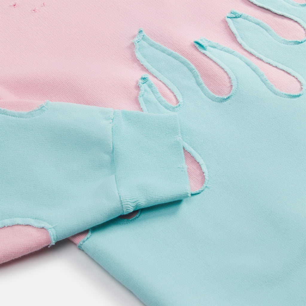 Layered Flames Vintage Hoody Pink Palm angels оригінал – Купити в Україні – збільшений вид