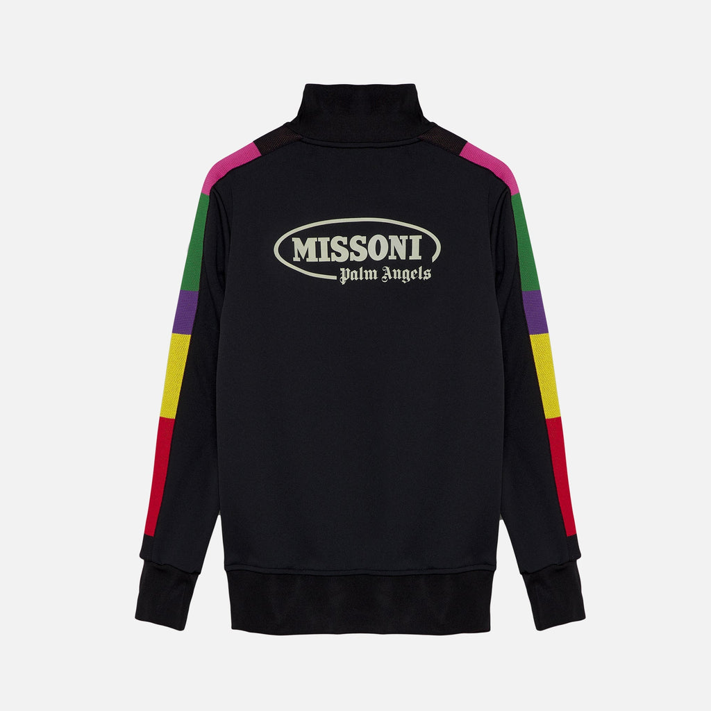 Оригінальна X Missoni Track Jacket Black Palm angels – вид ззаду