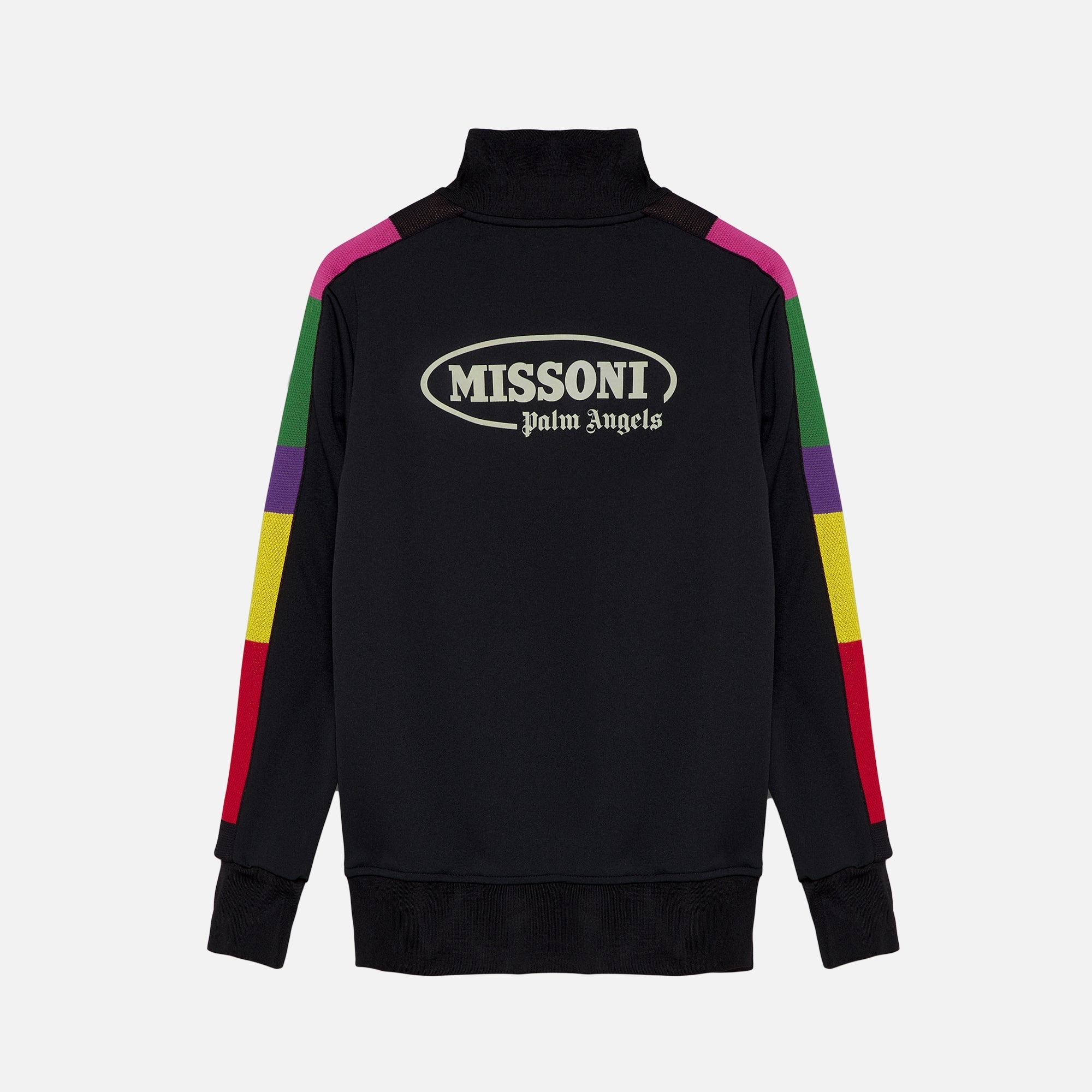 Оригінальна X Missoni Track Jacket Black Palm angels – вид ззаду