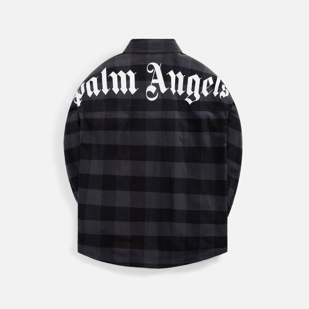Classic Logo Shirt Black Palm angels – Гарантія оригінальності – вид ззаду