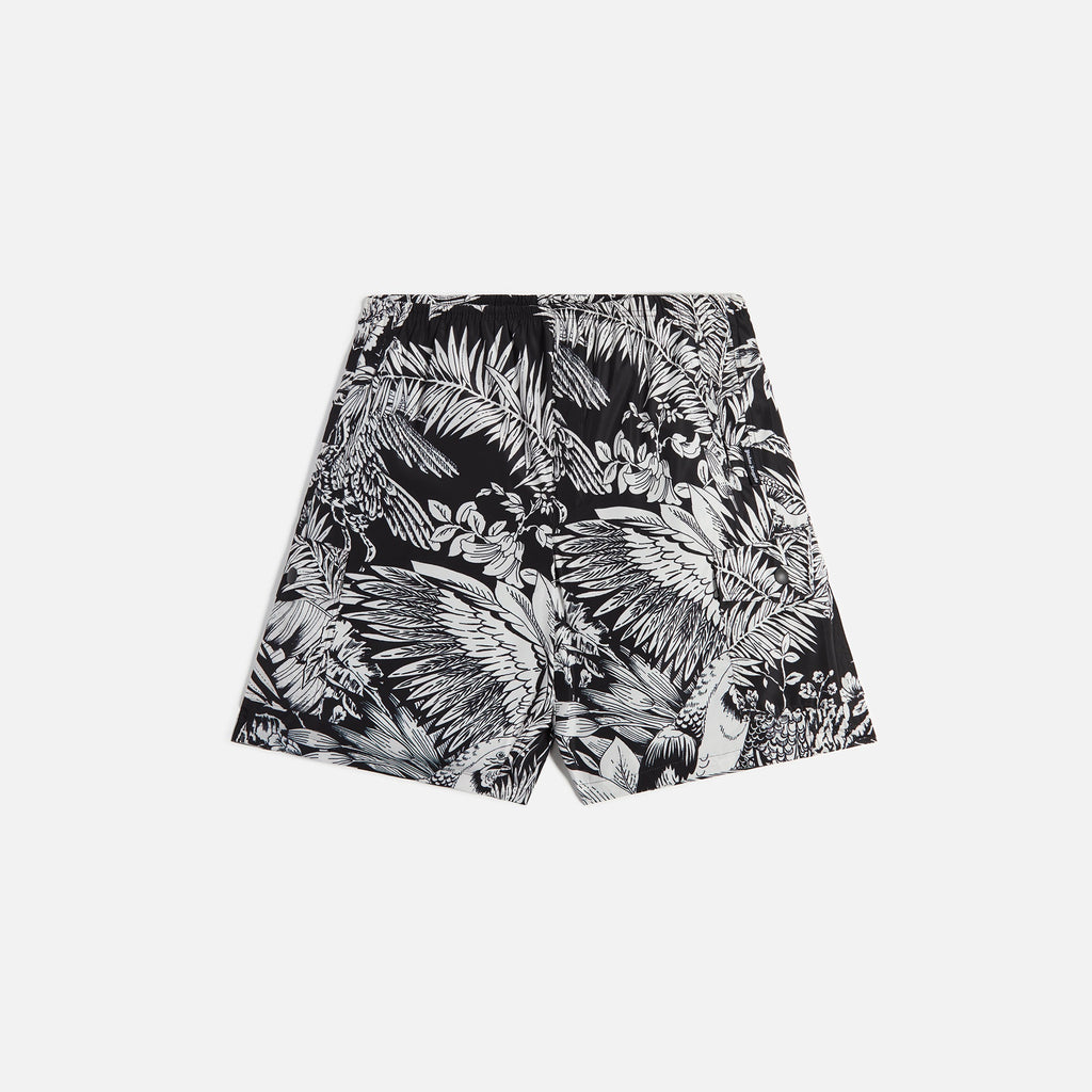 Jungle Parrots Swimshorts Black Palm angels – Гарантія оригінальності – боковий вид