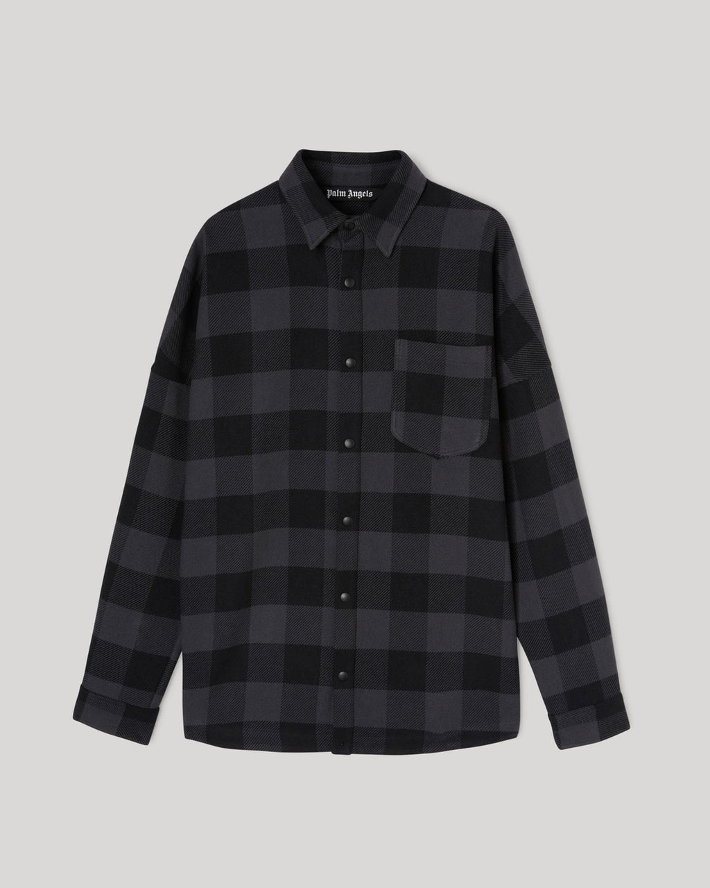 Black Logo Shirt Palm angels оригінал – Купити в Україні – боковий вид