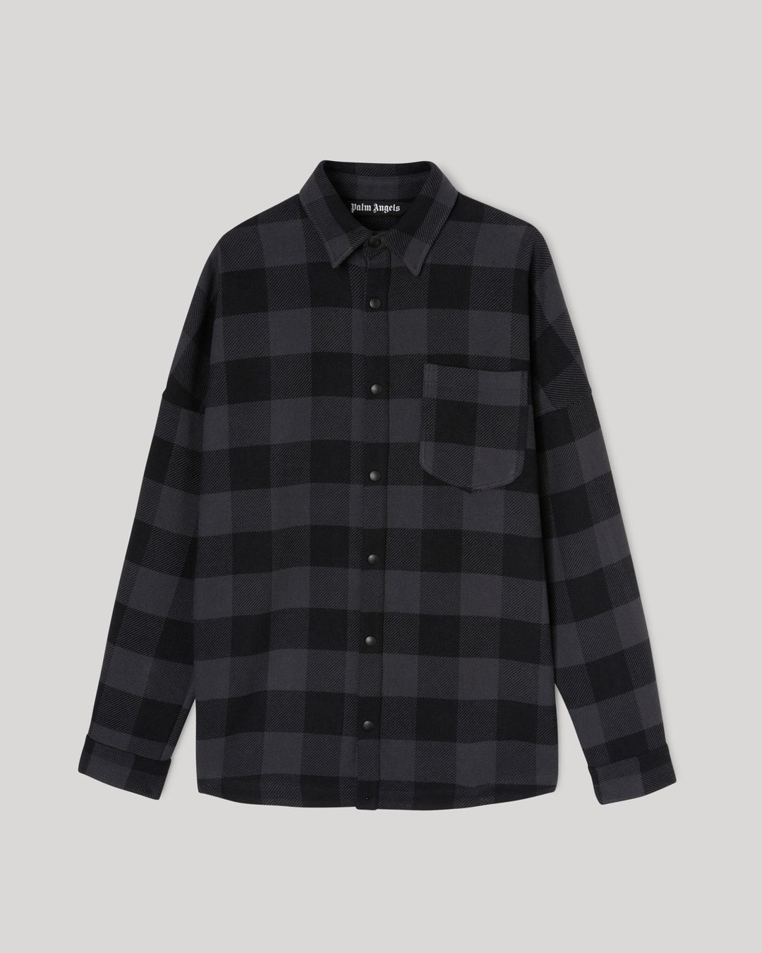 Black Logo Shirt Palm angels оригінал – Купити в Україні – боковий вид