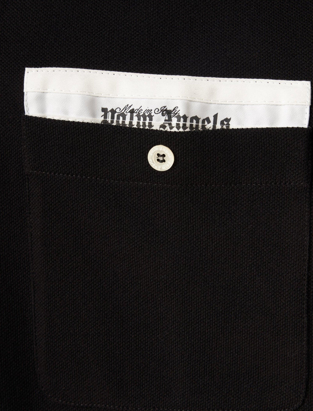 Satorial Button Polo Palm angels – Гарантія оригінальності – вид ззаду