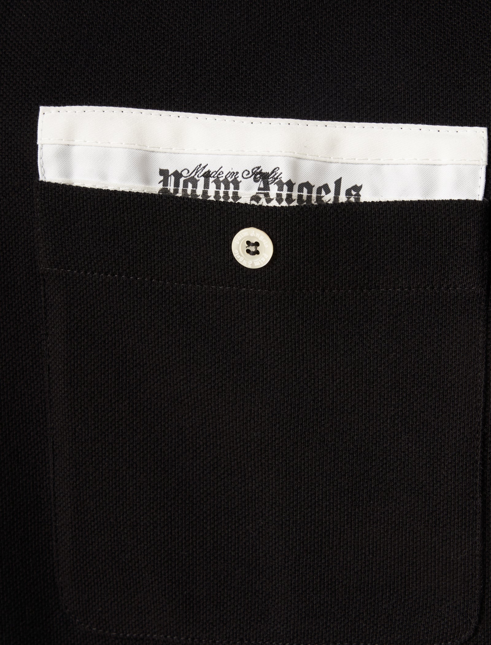 Satorial Button Polo Palm angels – Гарантія оригінальності – вид ззаду