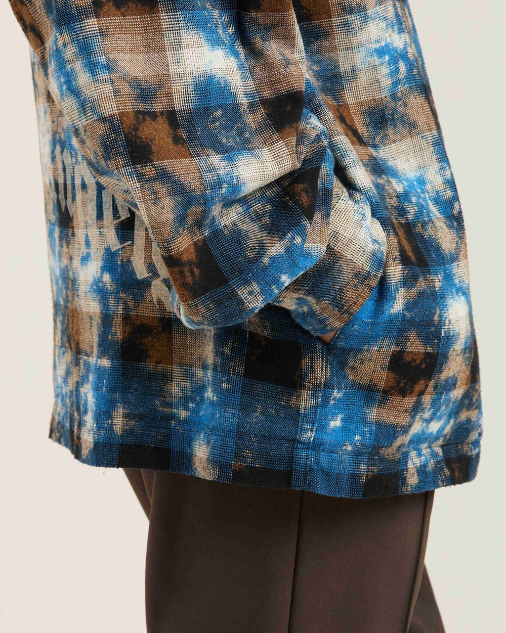 Curved Logo Check Shirt Palm angels оригінал – Купити в Україні – детальний вид