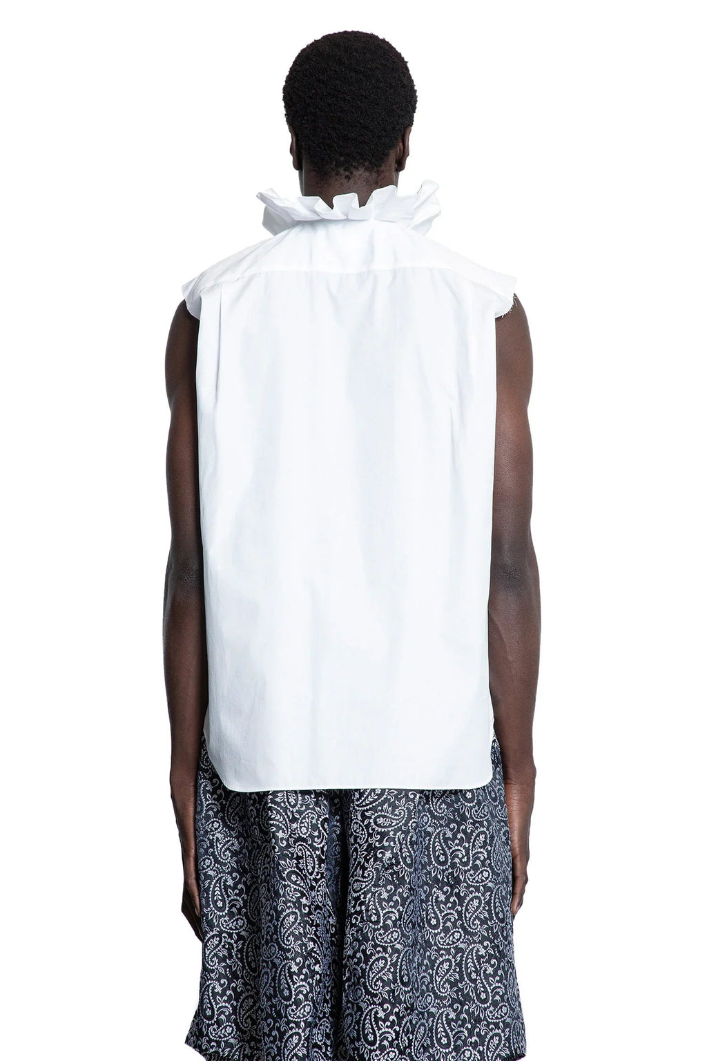 Plus Man White Shirts Comme des garcons – Гарантія оригінальності – детальний вид