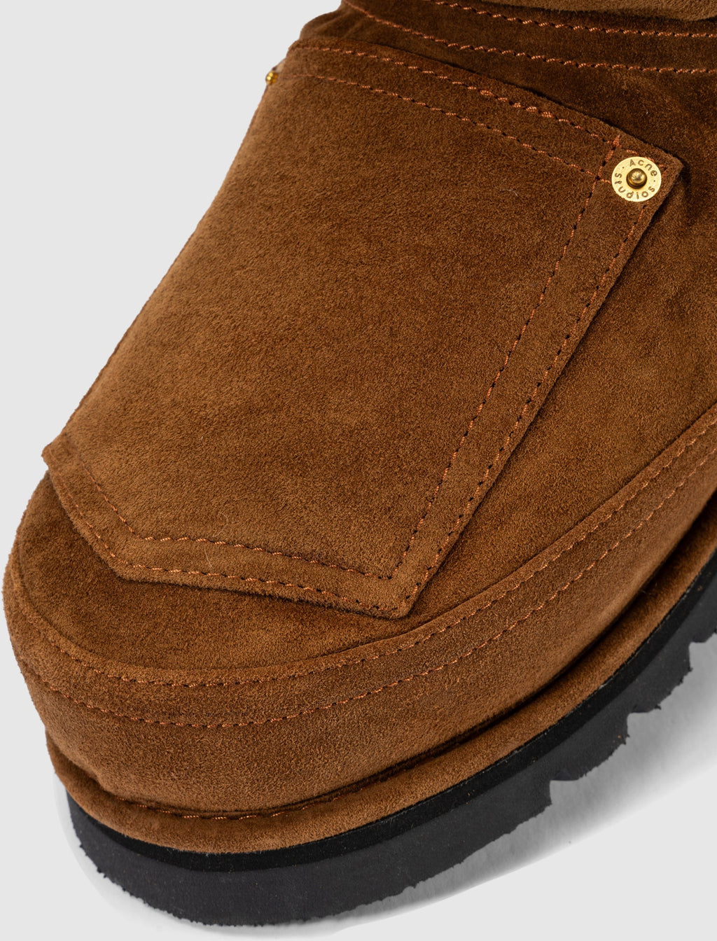 Оригінальна Suede Boots Acne studios – вид ззаду