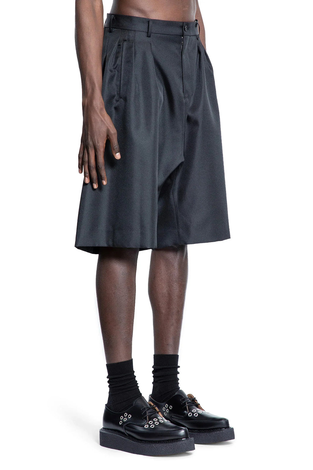 Оригінальна Plus Man Black Shorts & Skirts Comme des garcons – детальний вид
