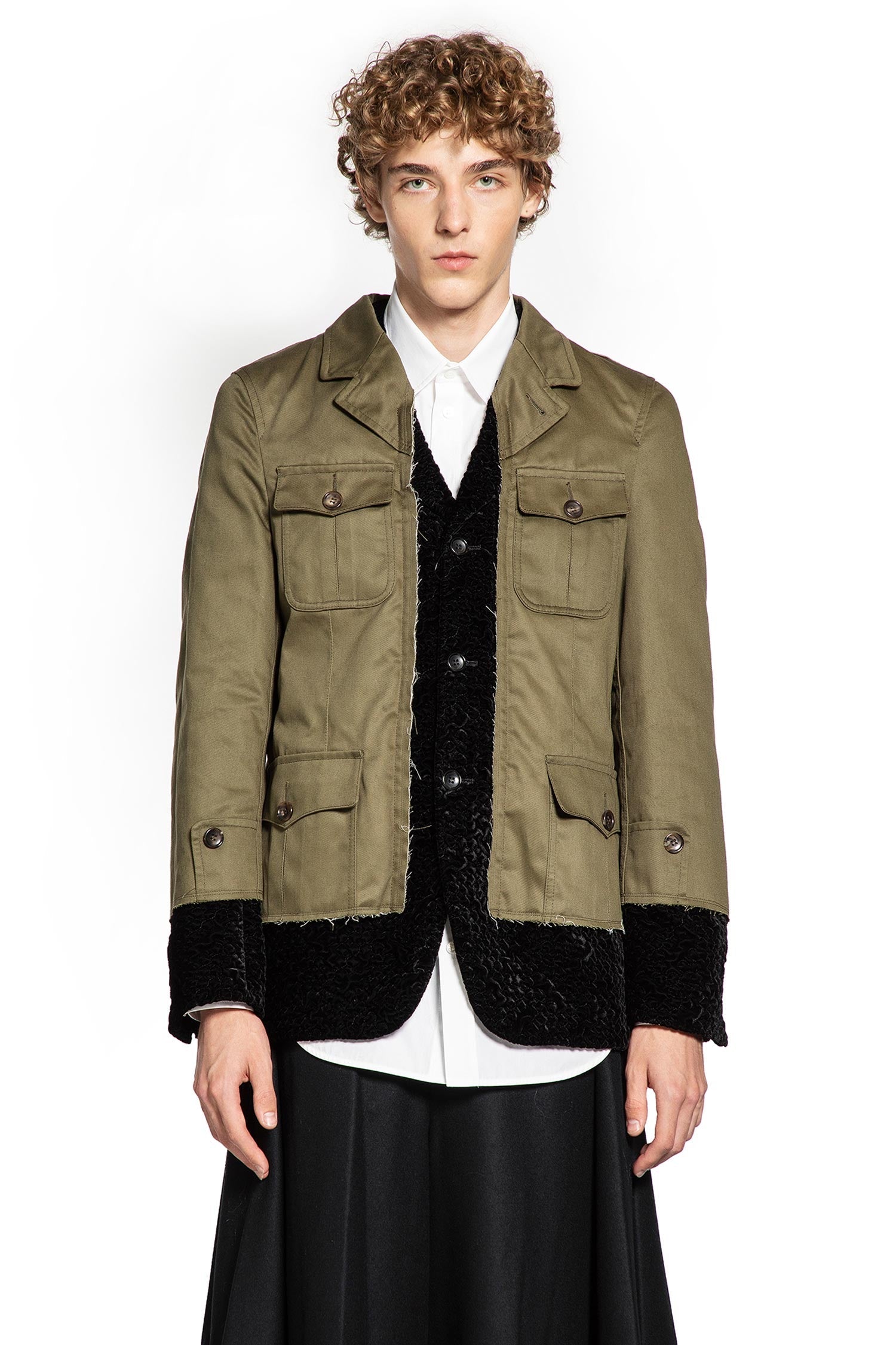Comme des garcons Outerwear оригінал | Швидка доставка Україна – вид ззаду
