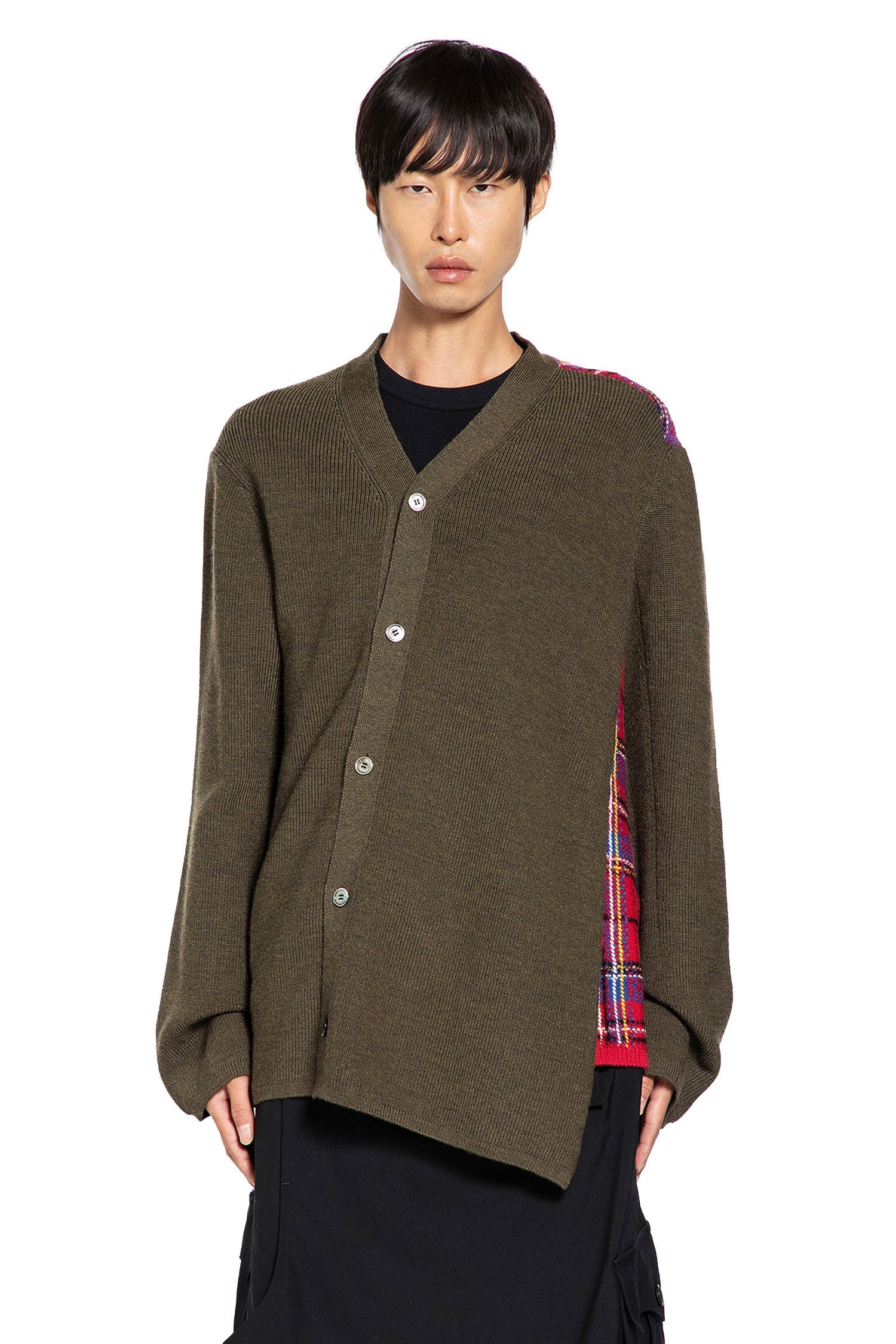 Asymmetric Paneled Sweater Comme des garcons оригінал – Купити в Україні – вид ззаду