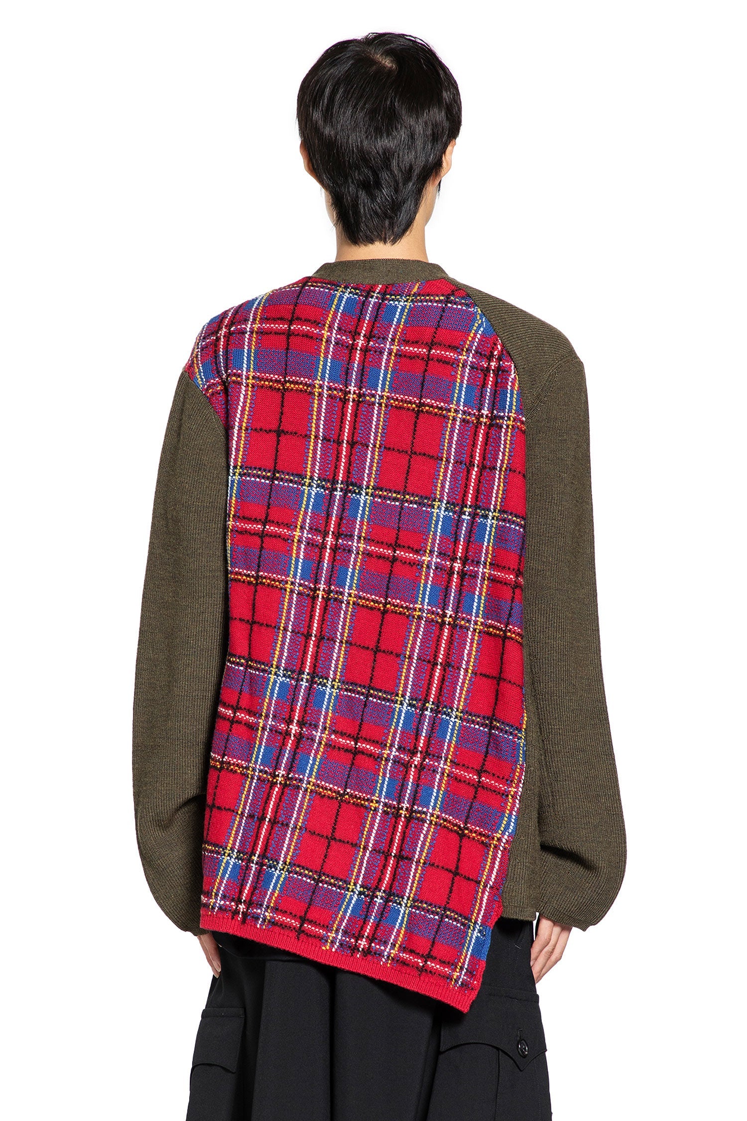 Asymmetric Paneled Sweater Comme des garcons оригінал – Купити в Україні – збільшений вид