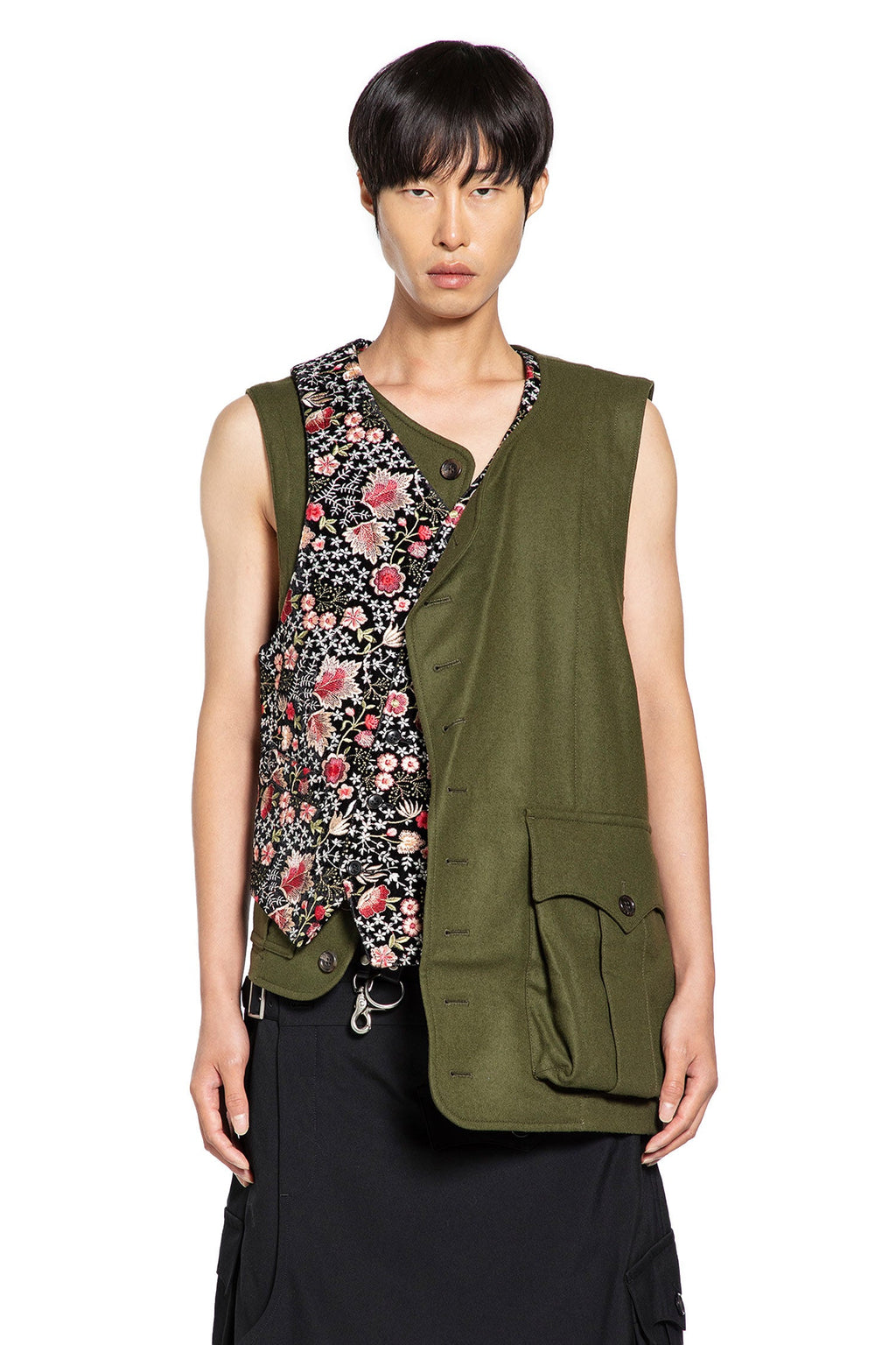 Spliced Vest Comme des garcons – Гарантія оригінальності – вид ззаду
