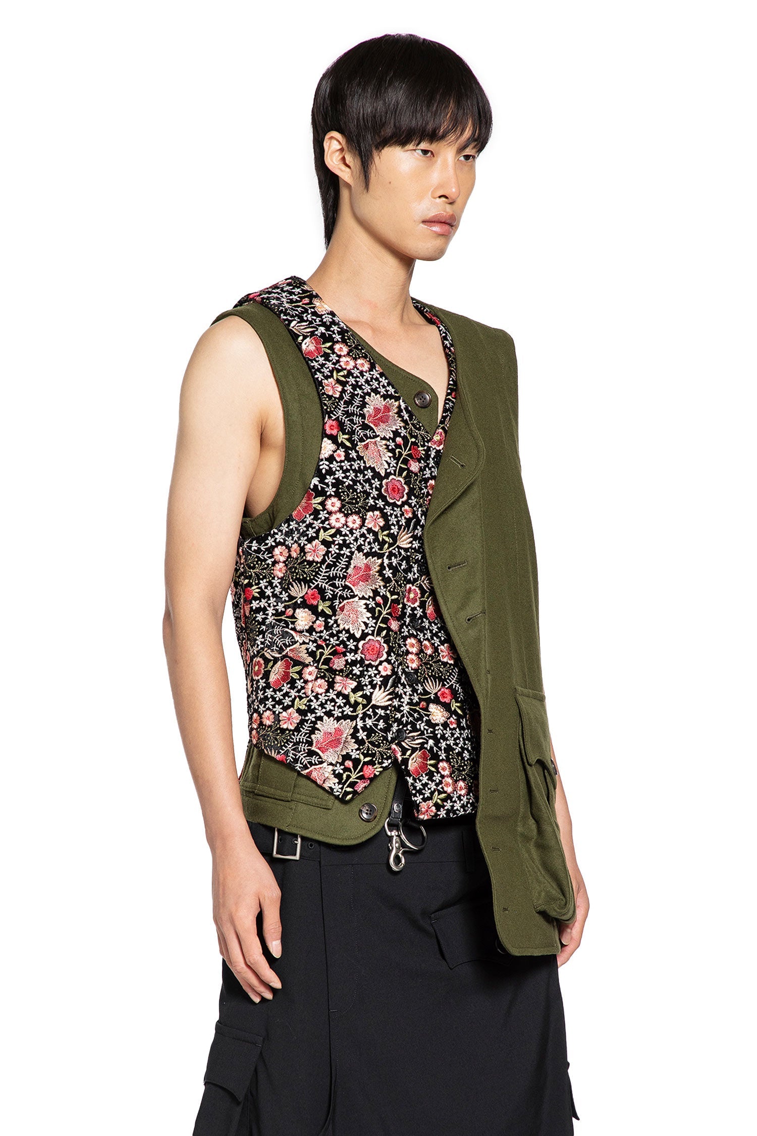 Spliced Vest Comme des garcons – Гарантія оригінальності – детальний вид
