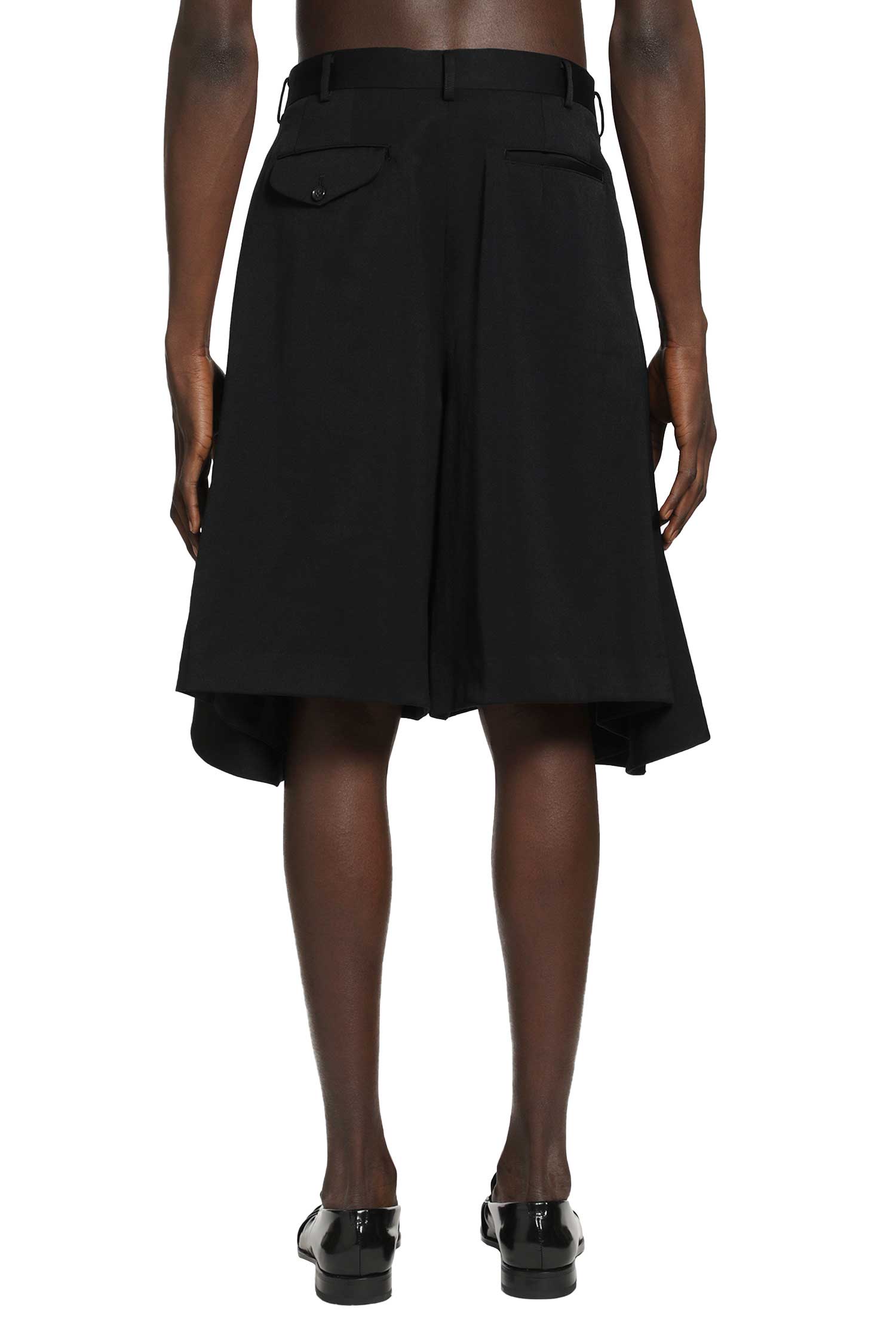 Оригінальна Peplum Wool Shorts Comme des garcons – збільшений вид