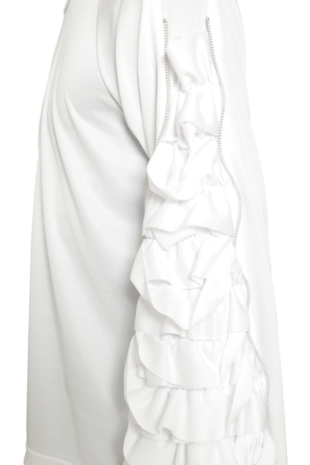 Ruffled Long Sleeve T-Shirt Comme des garcons – Гарантія оригінальності – збільшений вид
