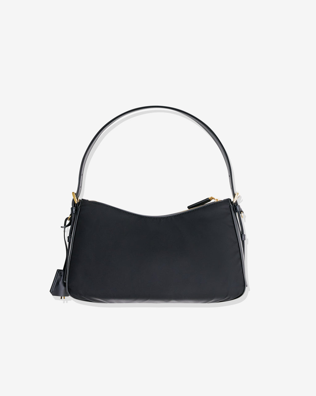 Оригінальна Womens Aimée Large Re Nylon And Leather Shoulder Bag Prada – вид ззаду