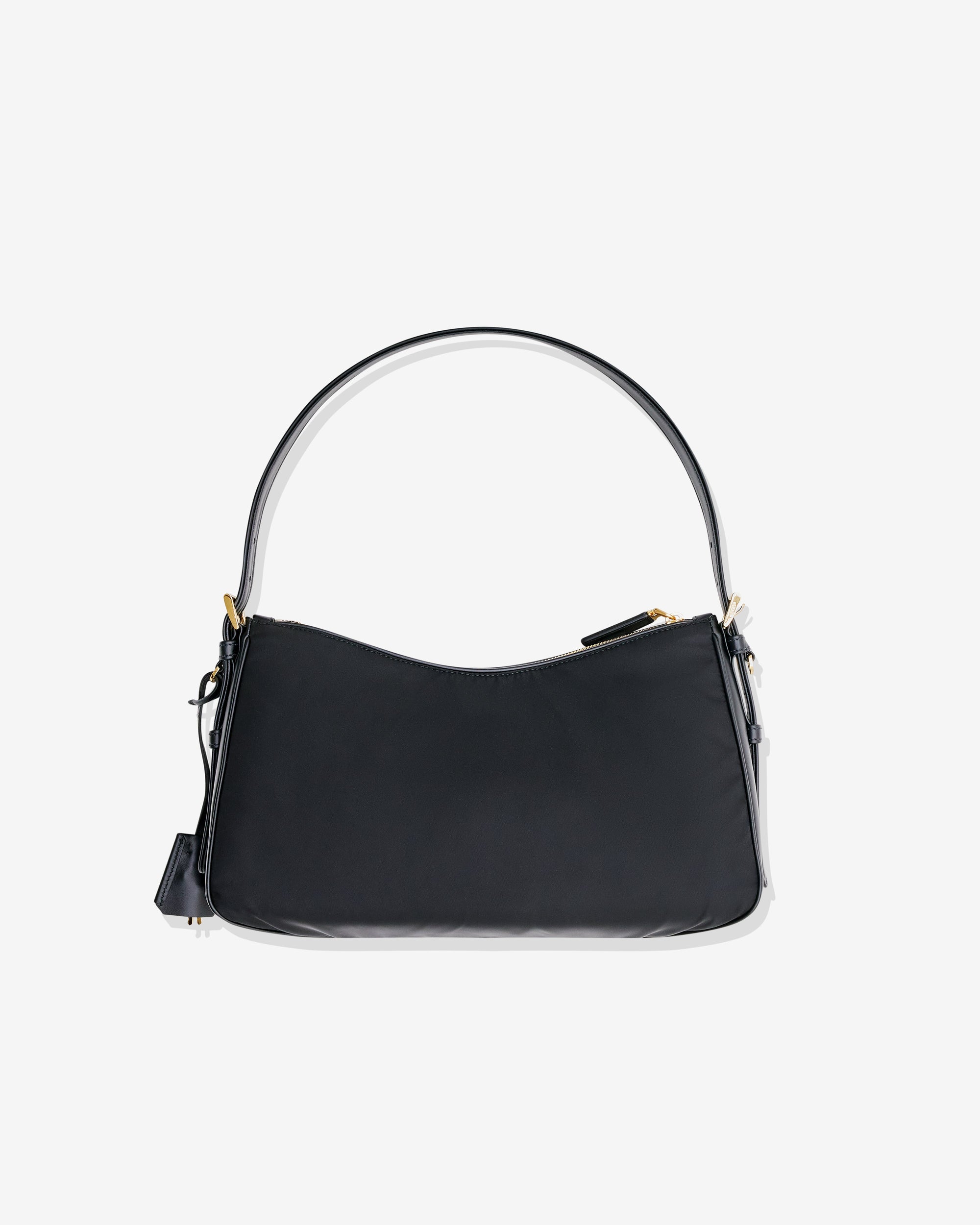 Оригінальна Womens Aimée Large Re Nylon And Leather Shoulder Bag Prada – вид ззаду