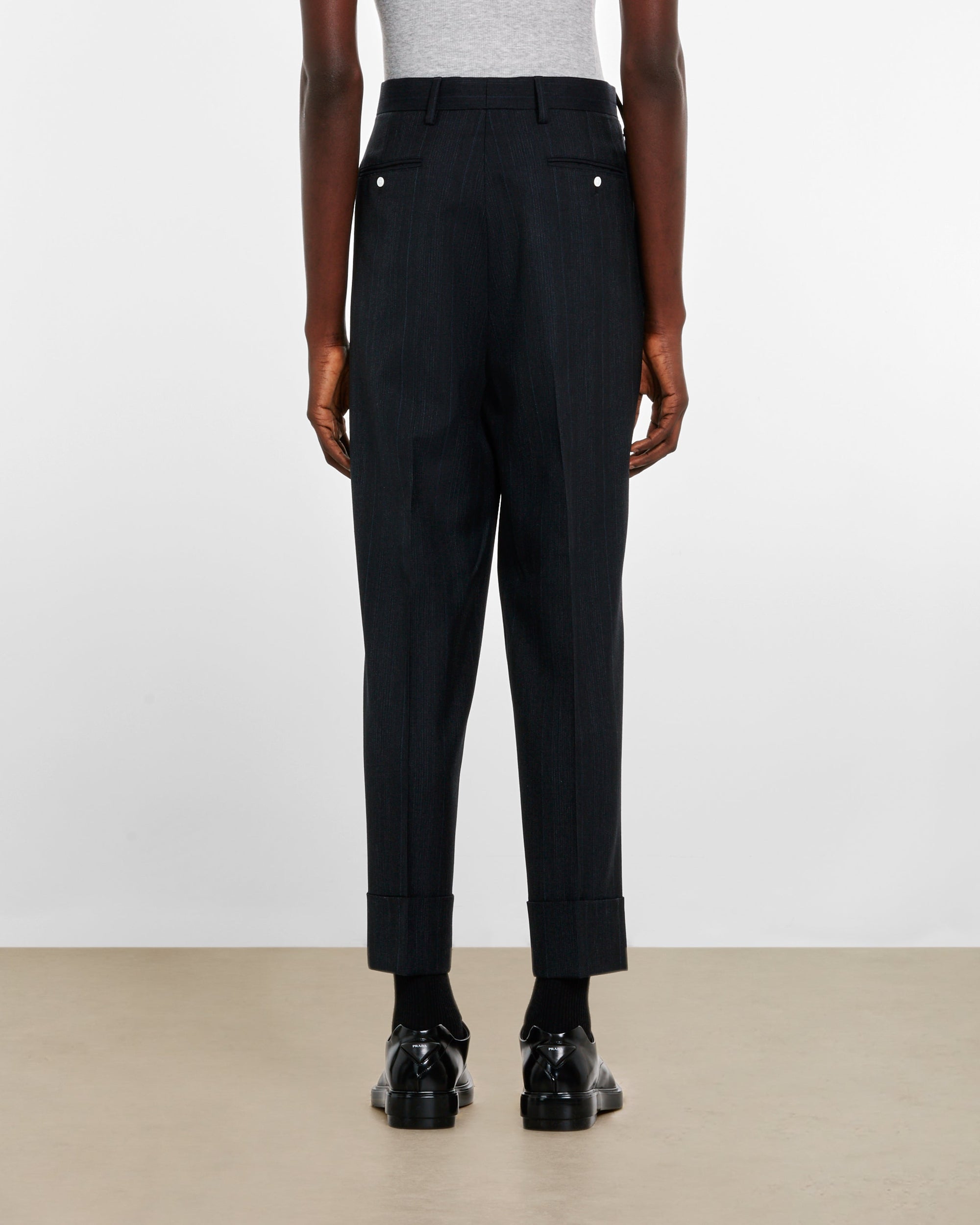 Оригінальна Mens Wool Pants Prada – збільшений вид