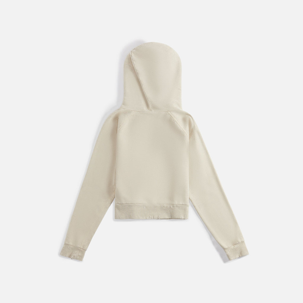 Ripped Pa Bear Fitted Hoody Melange Grey Palm angels оригінал – Купити в Україні – вид ззаду