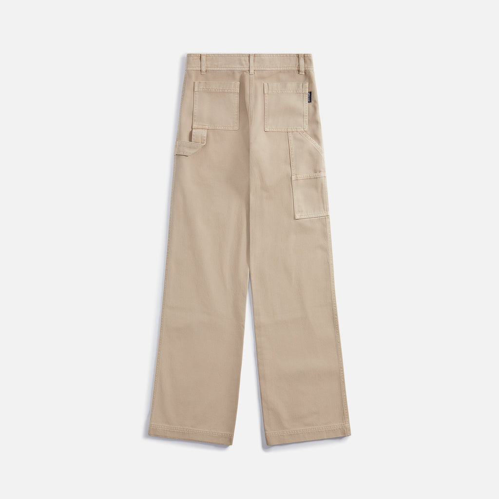 Оригінальна Gd Bull Cargo Pants Beige Palm angels – вид ззаду