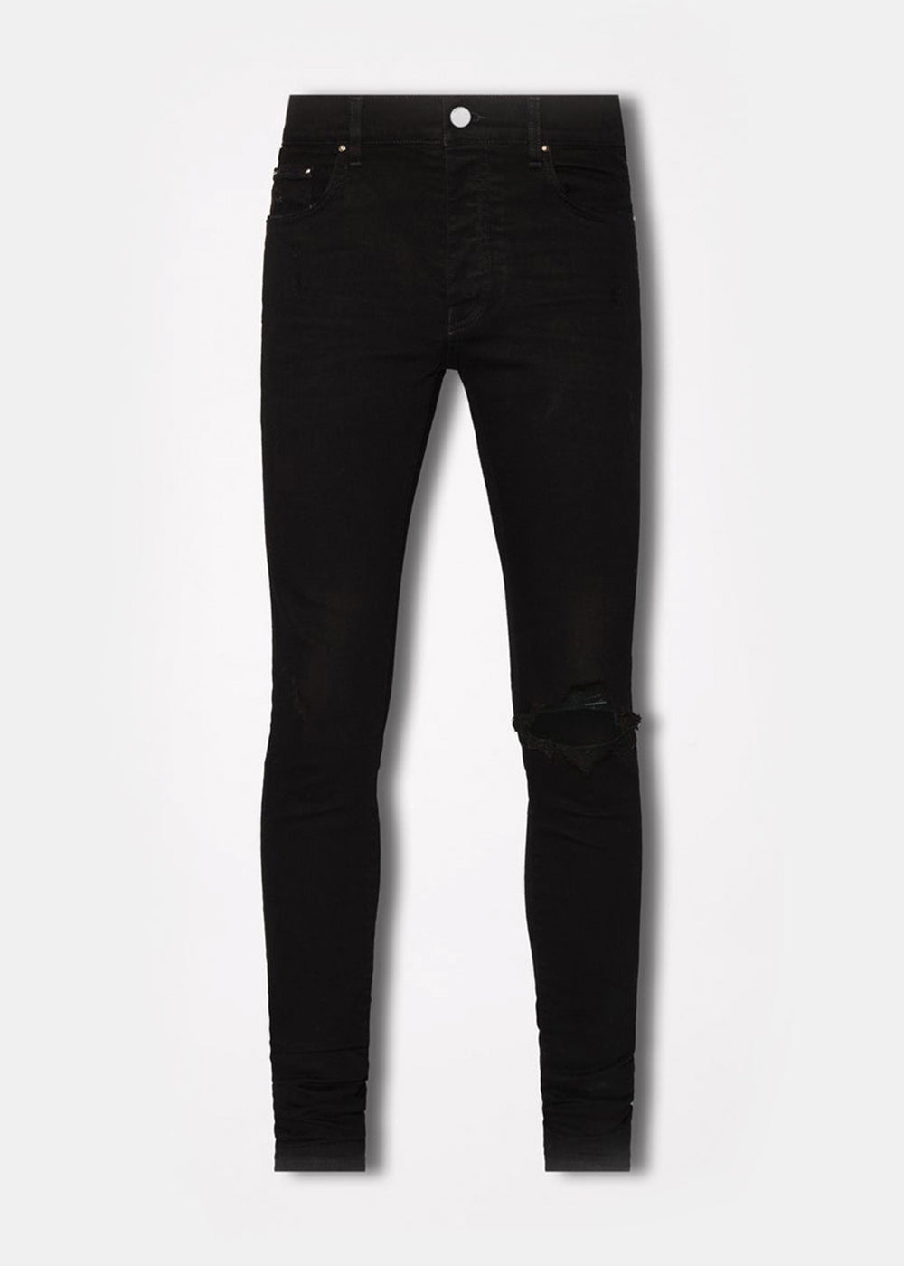 Black Broken Jeans Amiri оригінал – Купити в Україні – боковий вид