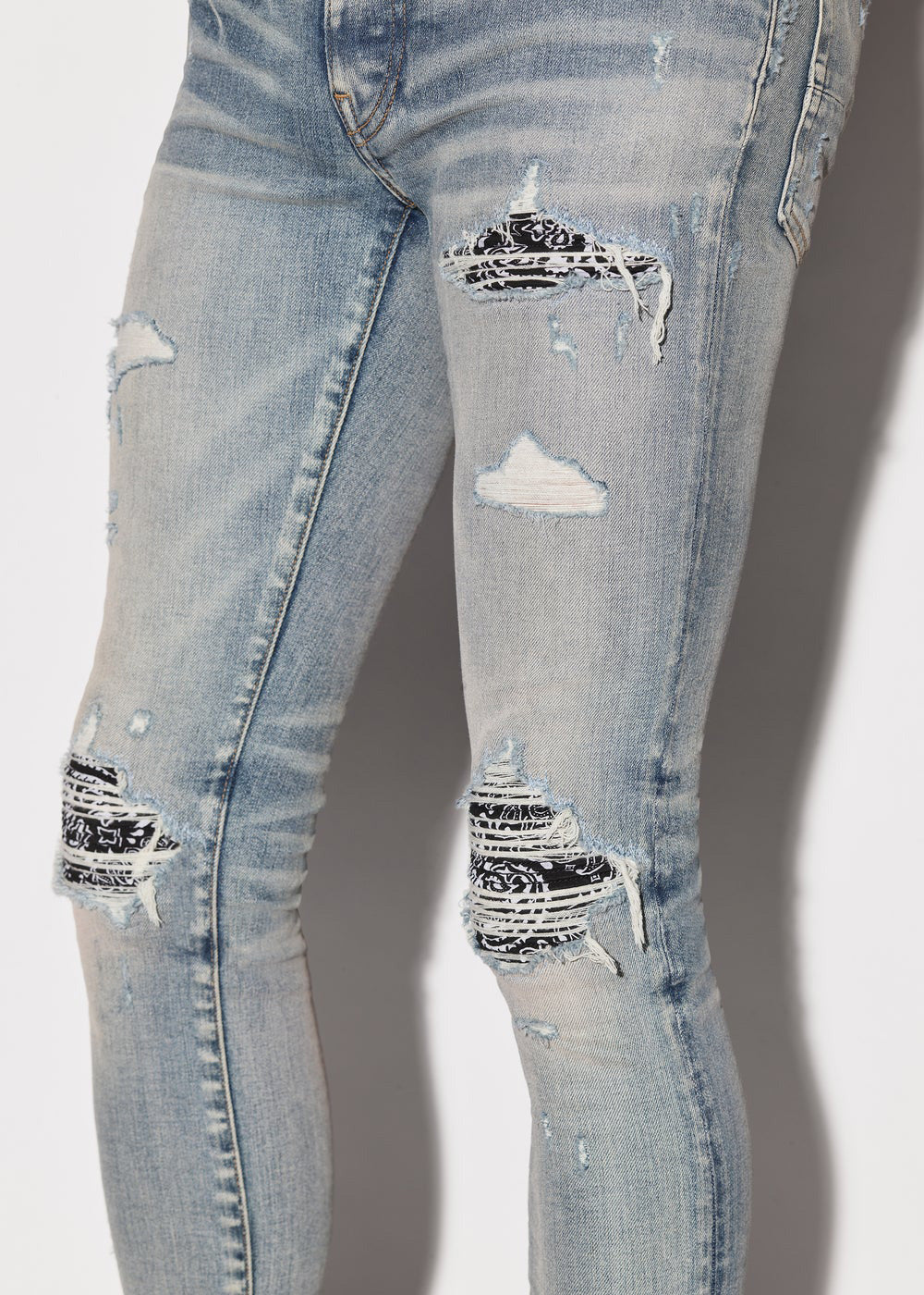 Clay Indigo Mx1 Bandana Jeans Amiri – Гарантія оригінальності – збільшений вид