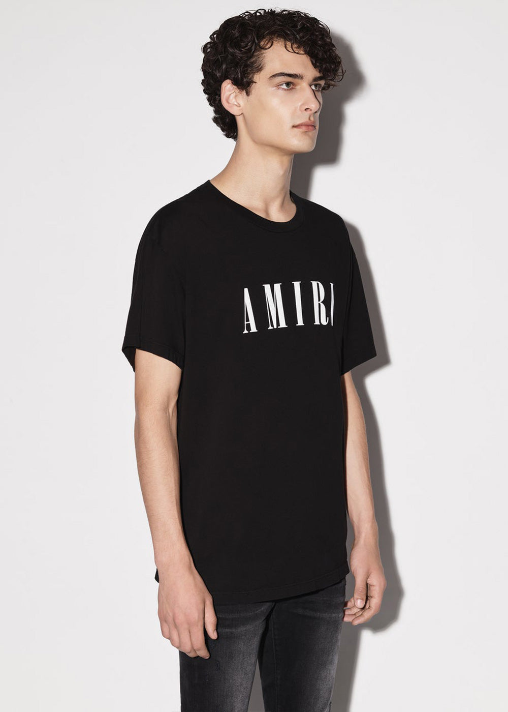 Оригінальна Black Core Logo T-Shirt Amiri – детальний вид