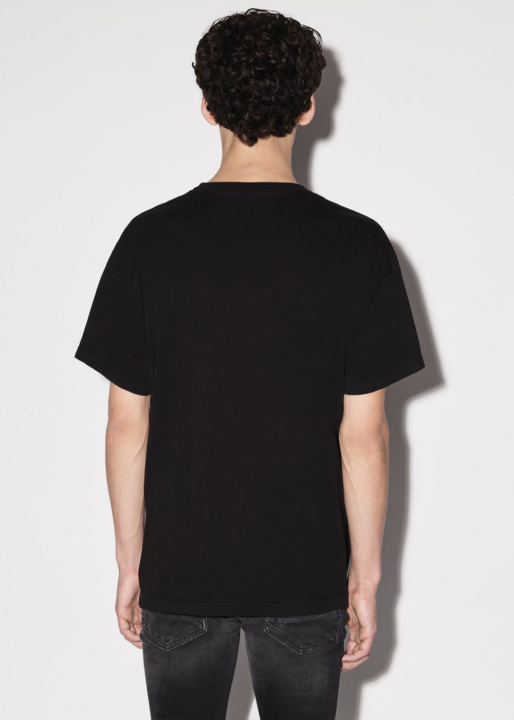 Оригінальна Black Core Logo T-Shirt Amiri – збільшений вид
