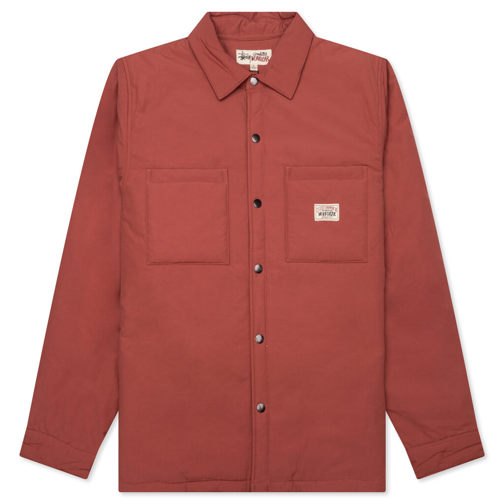Оригінальна Padded Tech Over Shirt Stussy – боковий вид