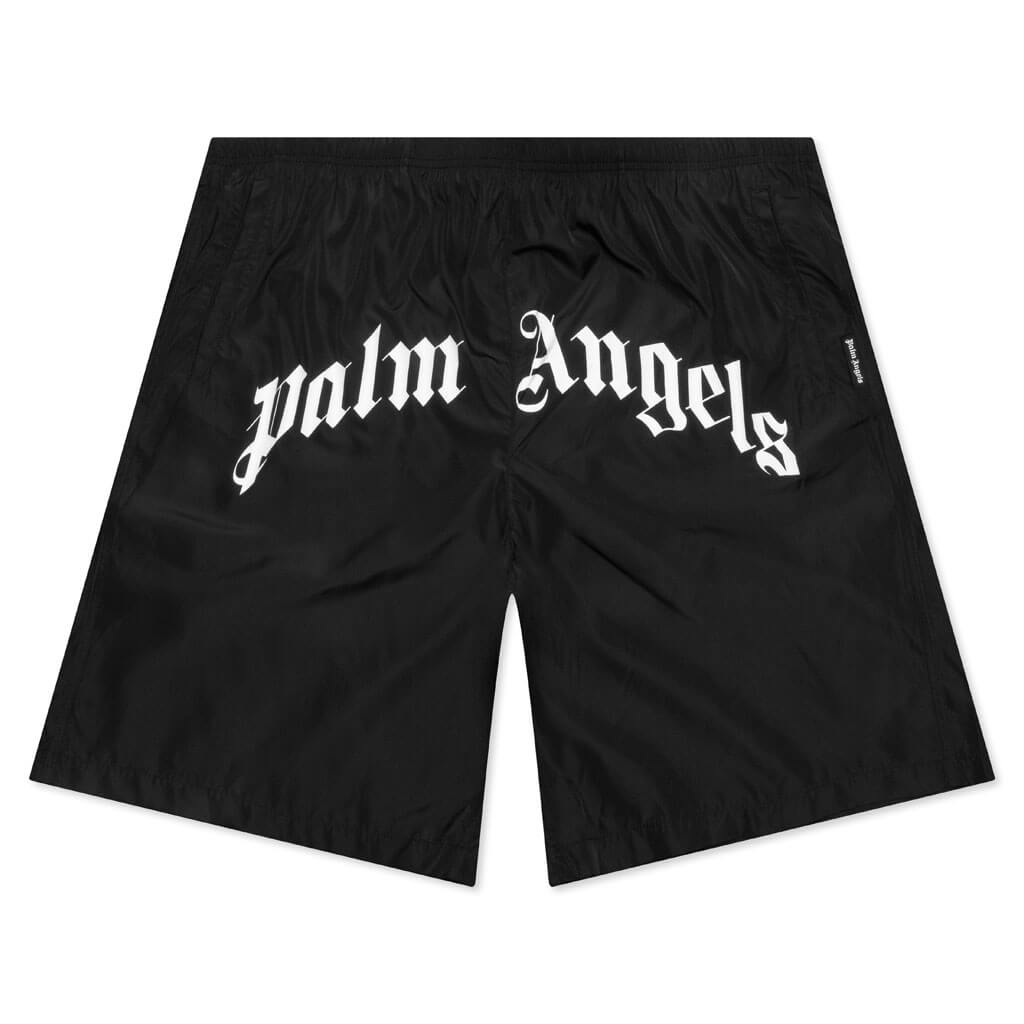 Оригінальна Curved Logo Swim Short Palm angels – боковий вид