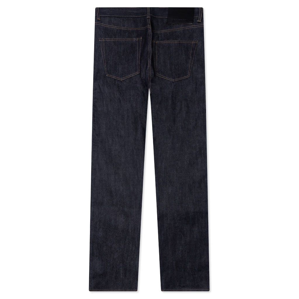 Pantaloni In Denim Detroit Cut Rick owens – Гарантія оригінальності – вид ззаду