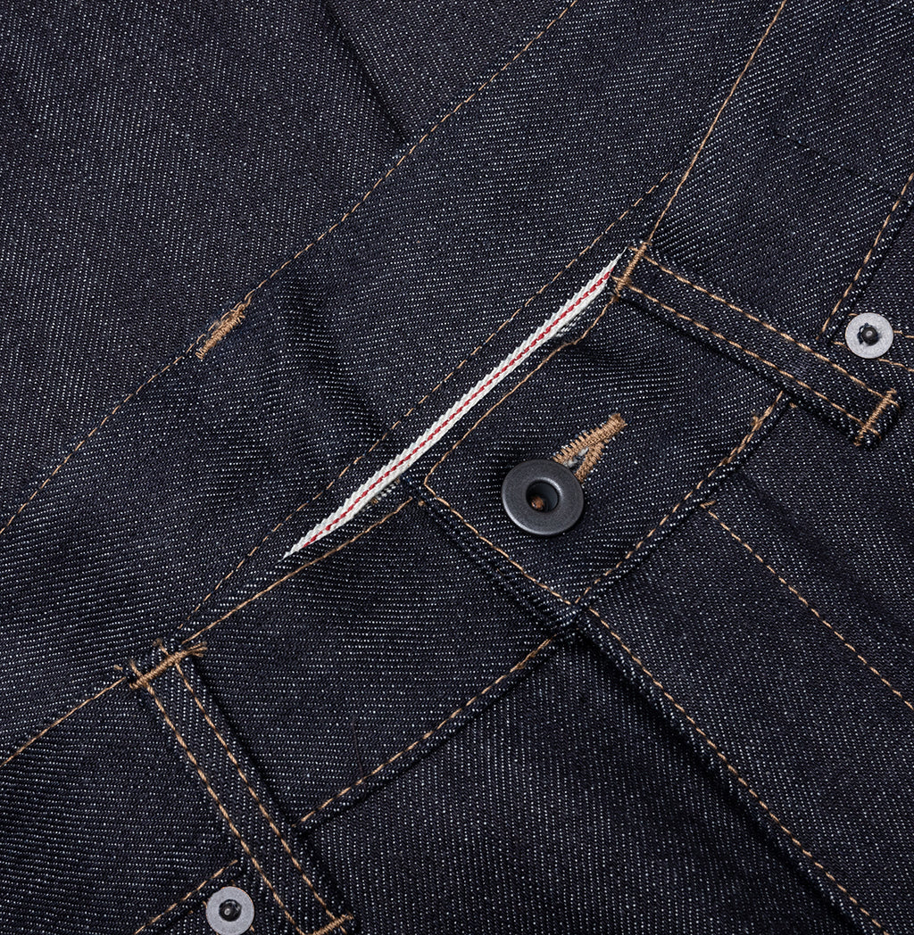 Pantaloni In Denim Detroit Cut Rick owens – Гарантія оригінальності – детальний вид