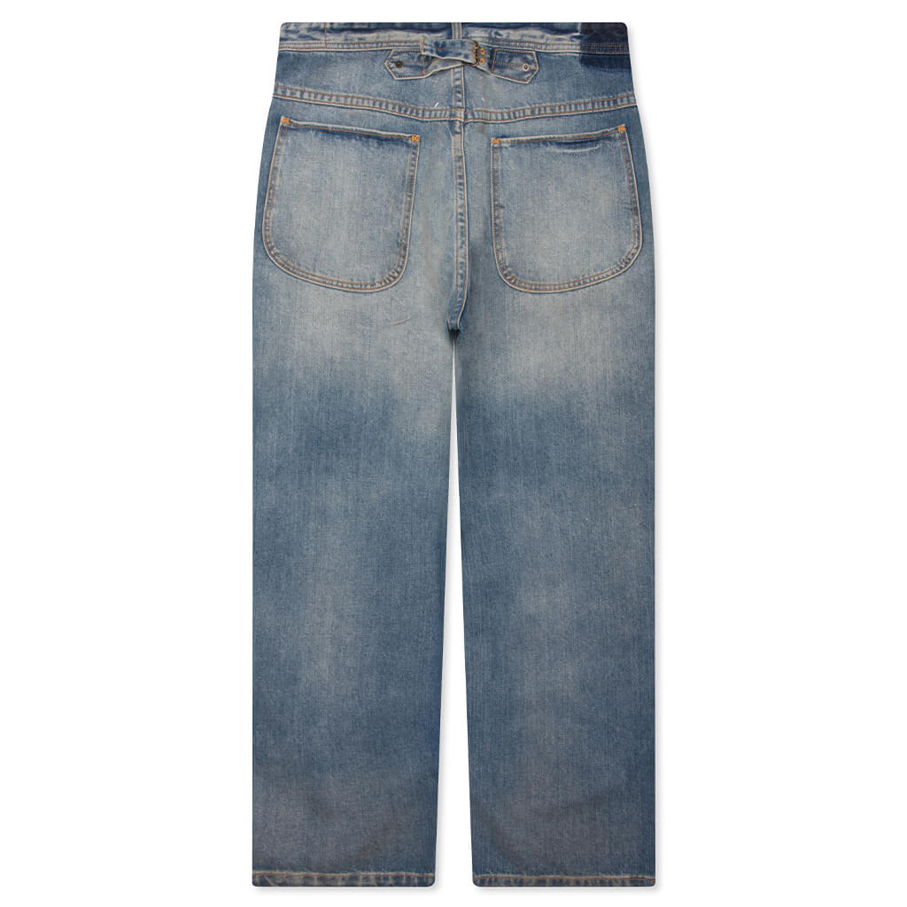 Straight Leg Cropped Jeans Maison margiela оригінал – Купити в Україні – вид ззаду