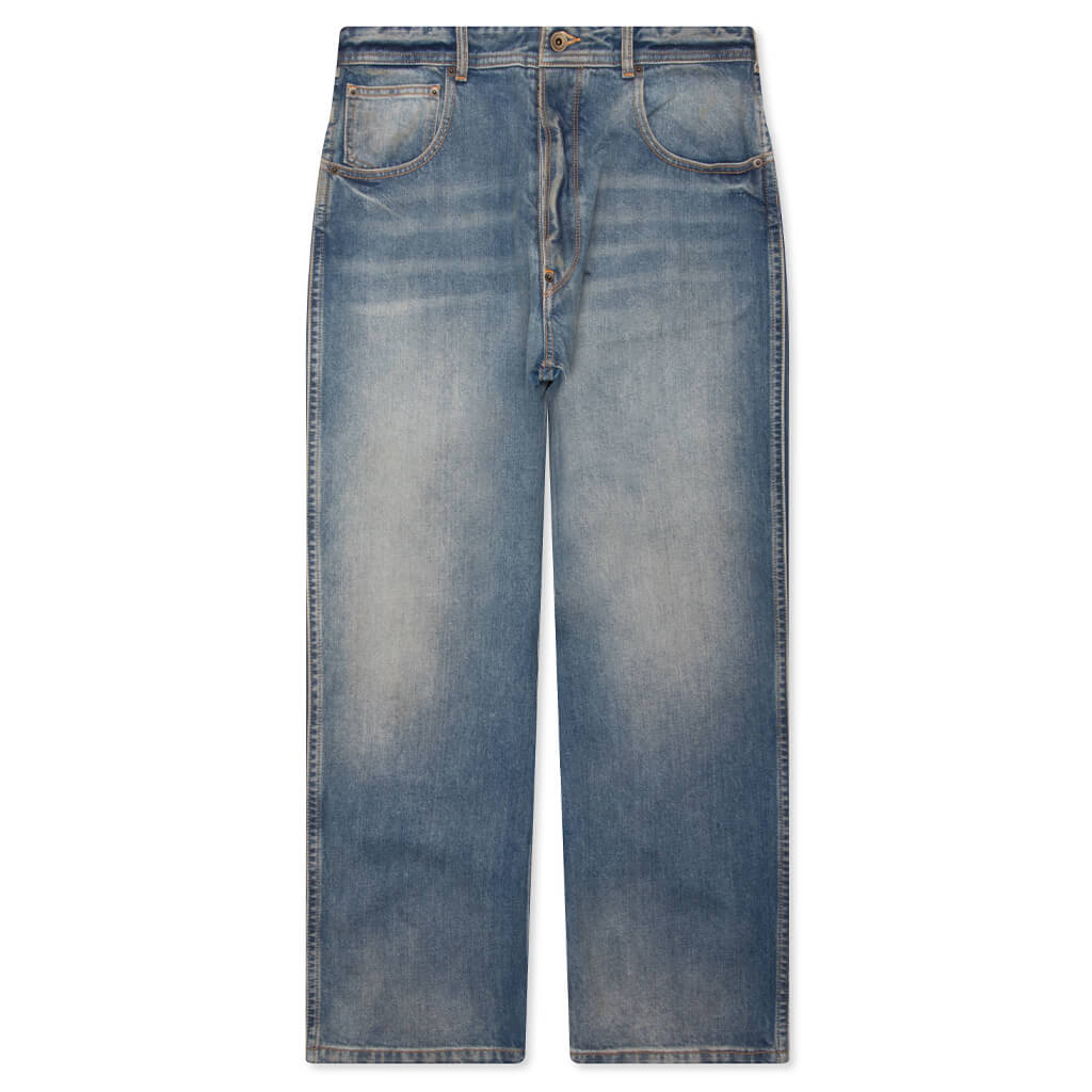 Straight Leg Cropped Jeans Maison margiela оригінал – Купити в Україні – боковий вид