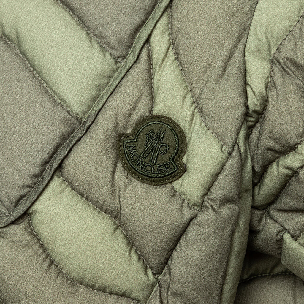 Moncler Genius x Salehe Bembury Peano Short Down Jacket - Dark Green - MONCLER