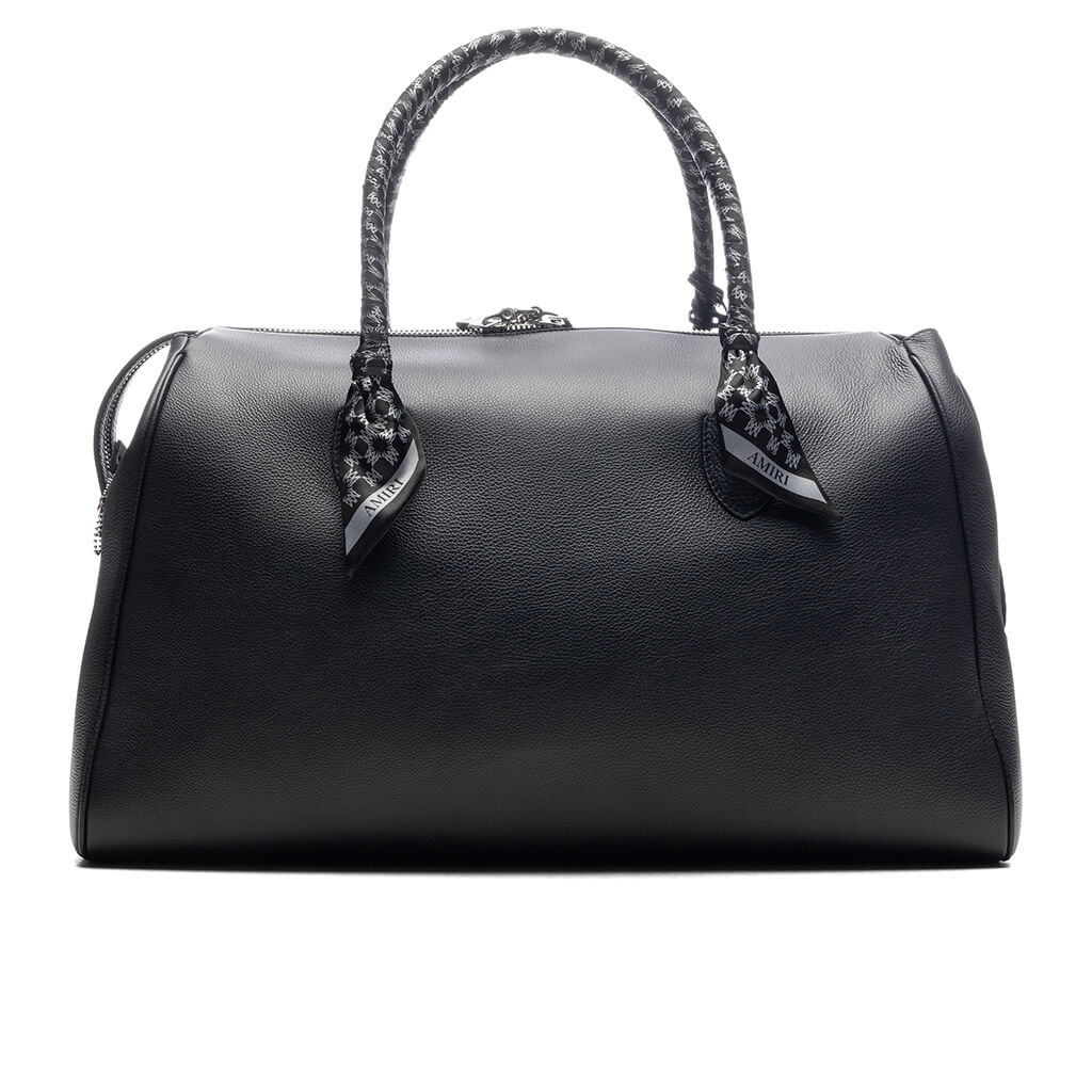 Pebbled Leather Weekender Bag Amiri оригінал – Купити в Україні – вид ззаду