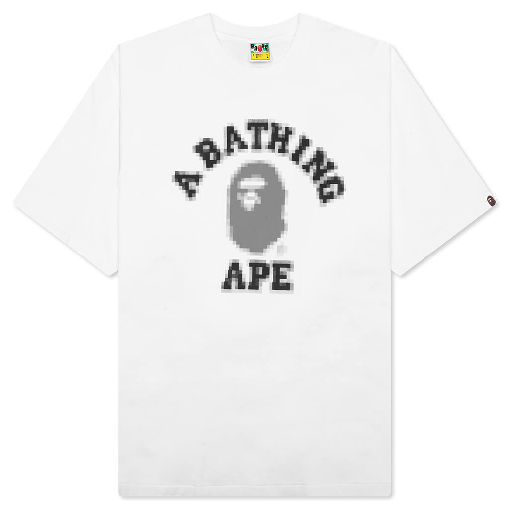 Pixal College Relaxed Fit Tee A bathing ape – Гарантія оригінальності – боковий вид