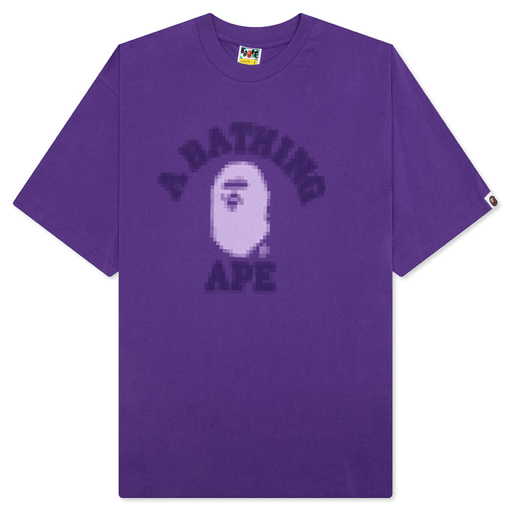 Pixal College Relaxed Fit Tee A bathing ape – Гарантія оригінальності – боковий вид