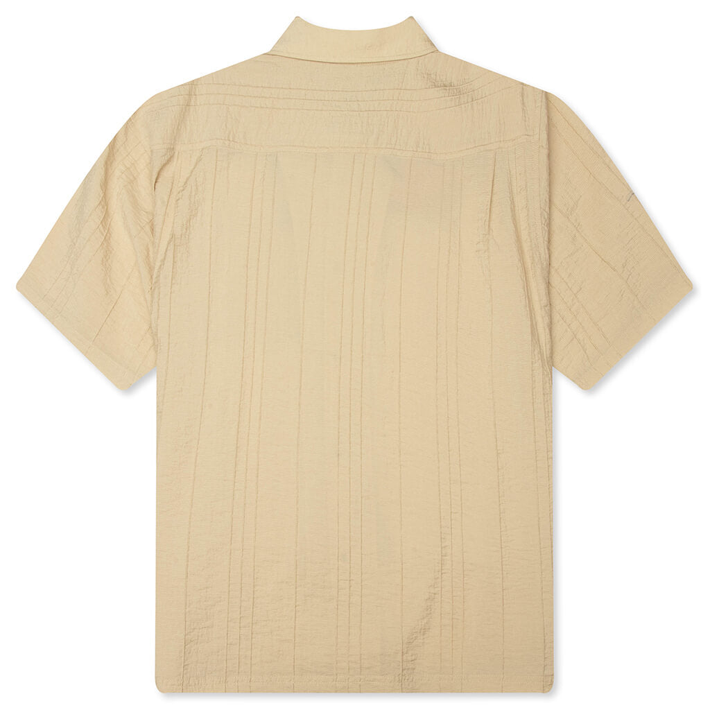 Pleated Textured Shirt Stussy – Гарантія оригінальності – вид ззаду