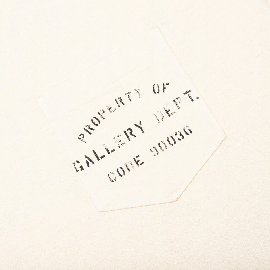 Property Of Stencil Tee Gallery department – Гарантія оригінальності – детальний вид