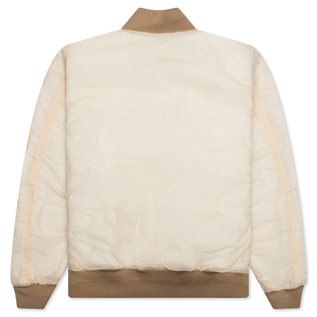 Оригінальна Quilted Bomber Waxed Stussy – вид ззаду