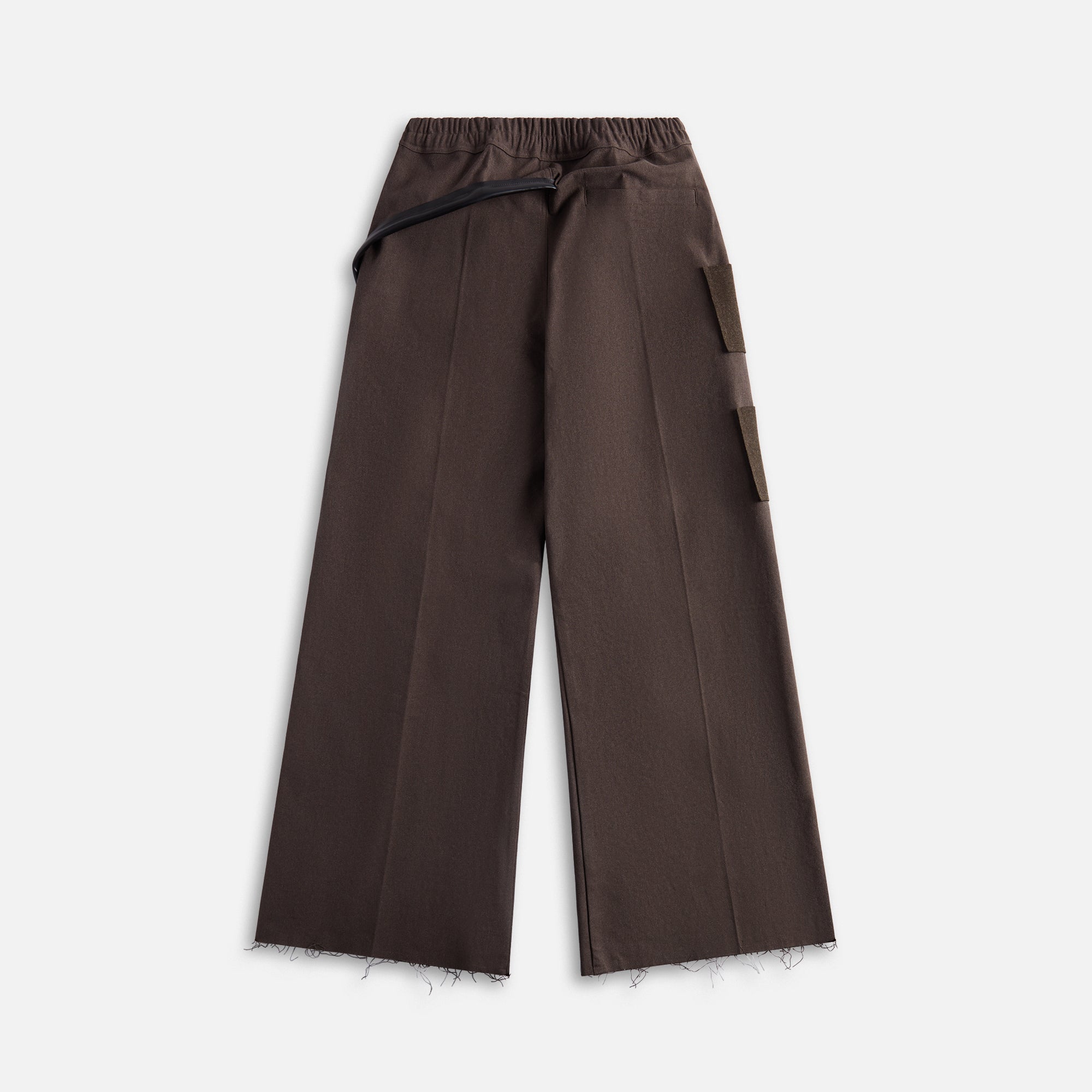 Pantaloni Wide Bela Pant Ash Rick owens – Гарантія оригінальності – вид ззаду