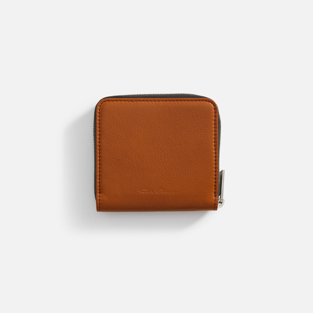 Accessorio In Pelle Zipped Wallet Clay Rick owens – Гарантія оригінальності – боковий вид