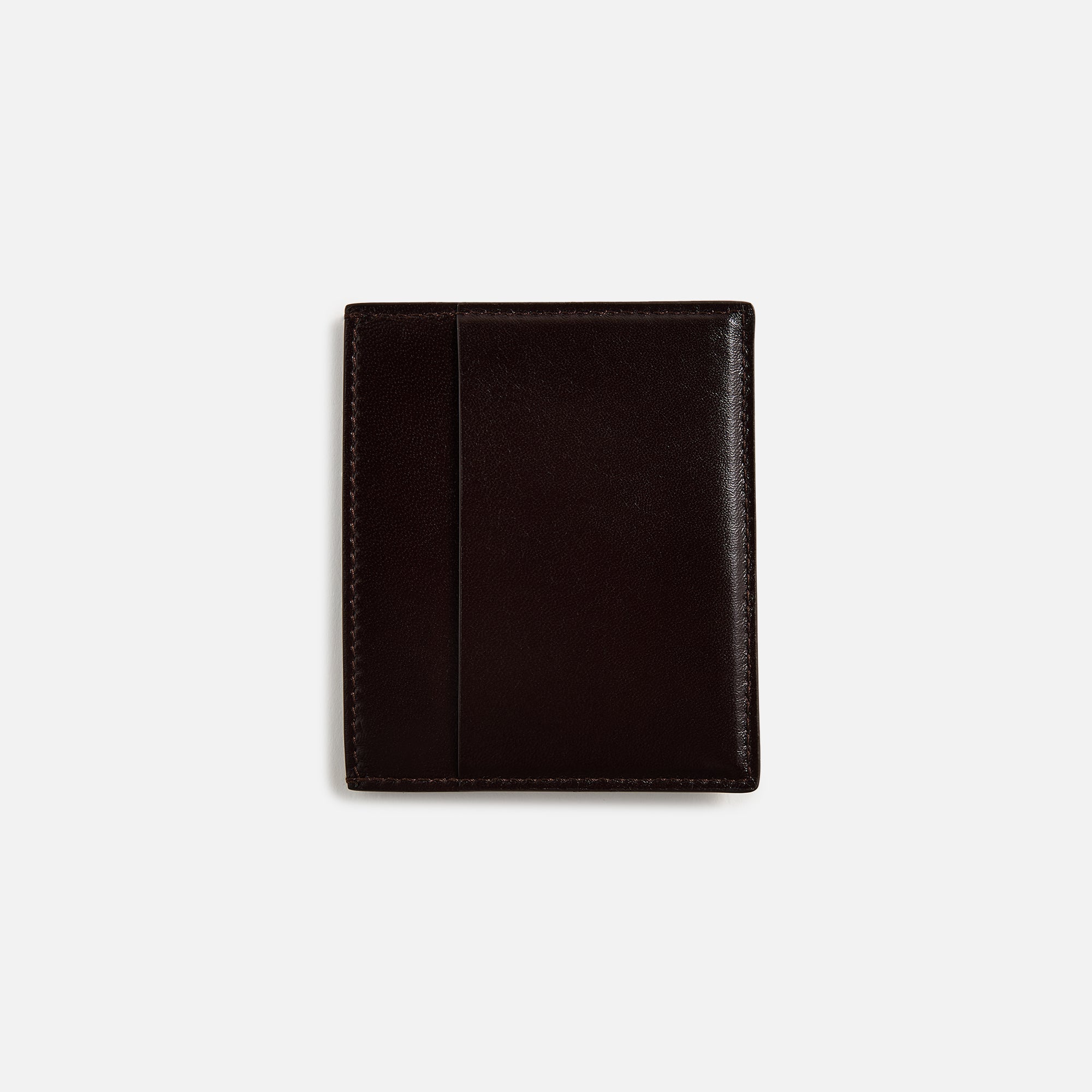 Square CC Holder Mahogany Rick owens – Гарантія оригінальності – вид ззаду