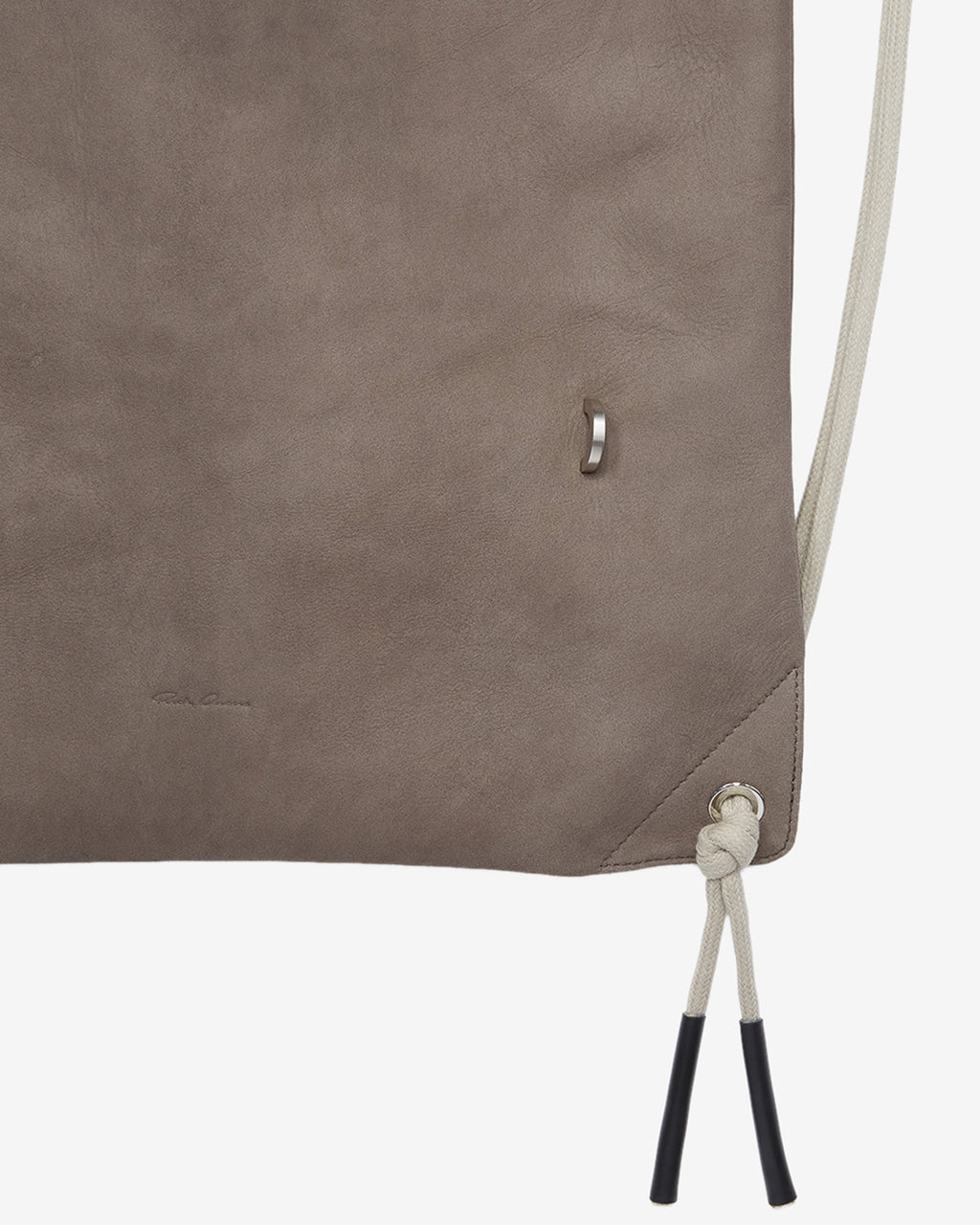 Mens Drawstring Backpack Rick owens – Гарантія оригінальності – детальний вид